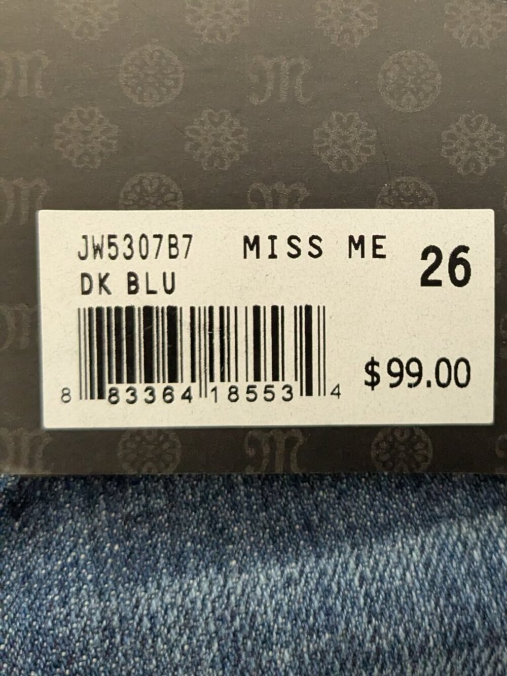 NWT Women's Miss Me MidRise Bootcut  Jeans Size 26 - Picture 12 of 12